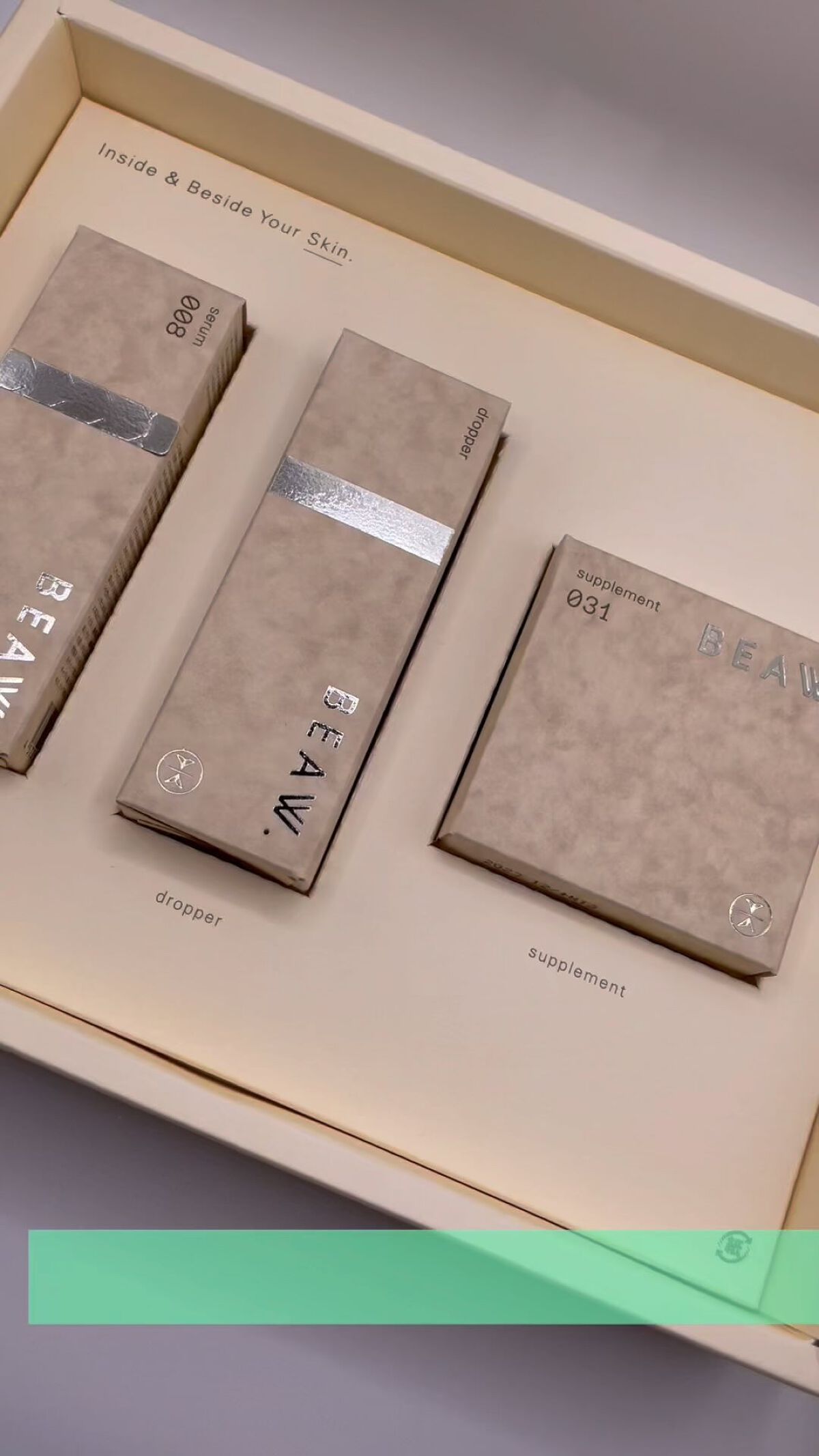 スターターBOX/BEAW./スキンケアキットの人気ショート動画