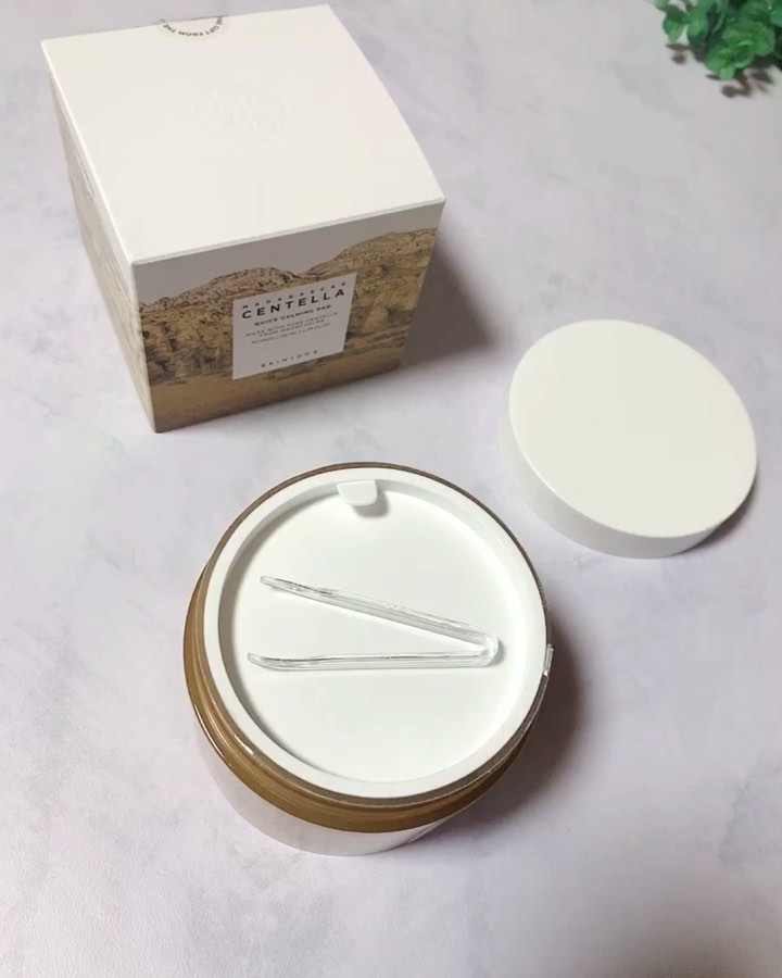 センテラ クイックカーミングパッド/SKIN1004/トナーパッドを使ったクチコミ（3枚目）