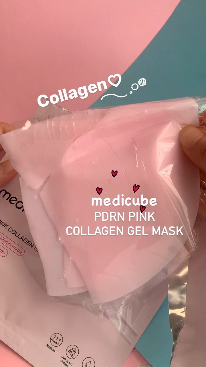 PDRNピンクコラーゲンゲルマスク/MEDICUBE/シートマスク・パックを使ったクチコミ（1枚目）