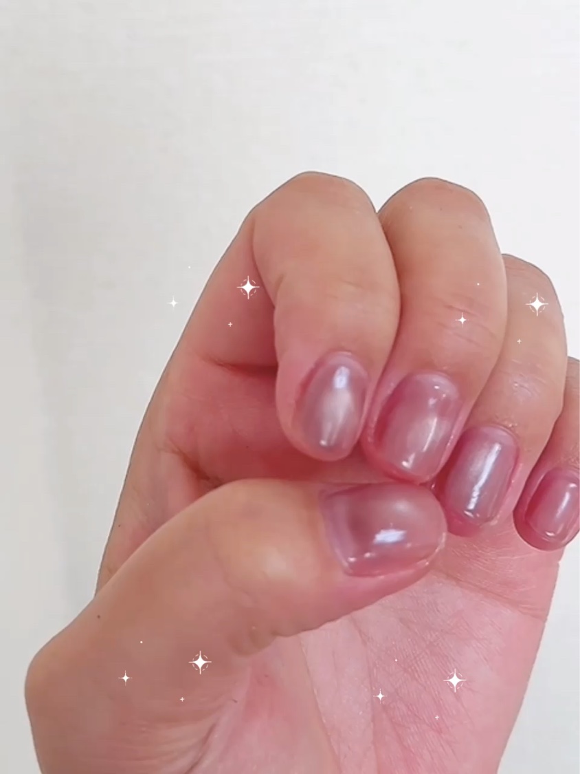 ジェルネイル（ライト対応）/セリア/ジェルネイルを使ったクチコミ（2枚目）