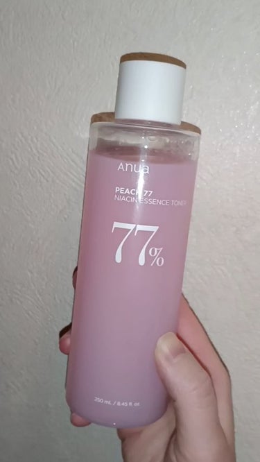 桃77％ナイアシンエッセンストナー 250ml/Anua/化粧水の人気ショート動画