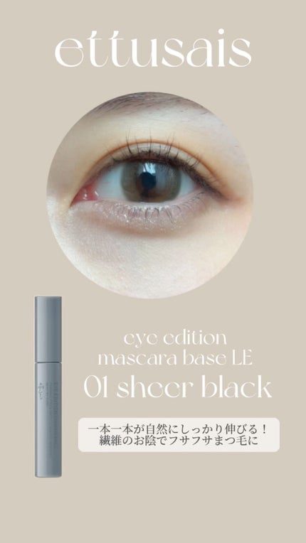 エテュセ アイエディション(マスカラベース)ウォームスタイル/ettusais/マスカラ下地の人気ショート動画