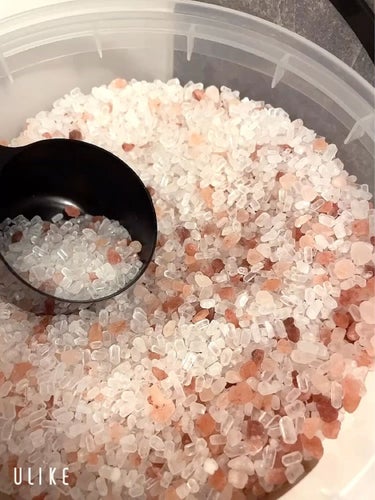 Epsom & Pink Himalayan Bath Salt/Natures Delight/入浴剤の動画クチコミ5つ目