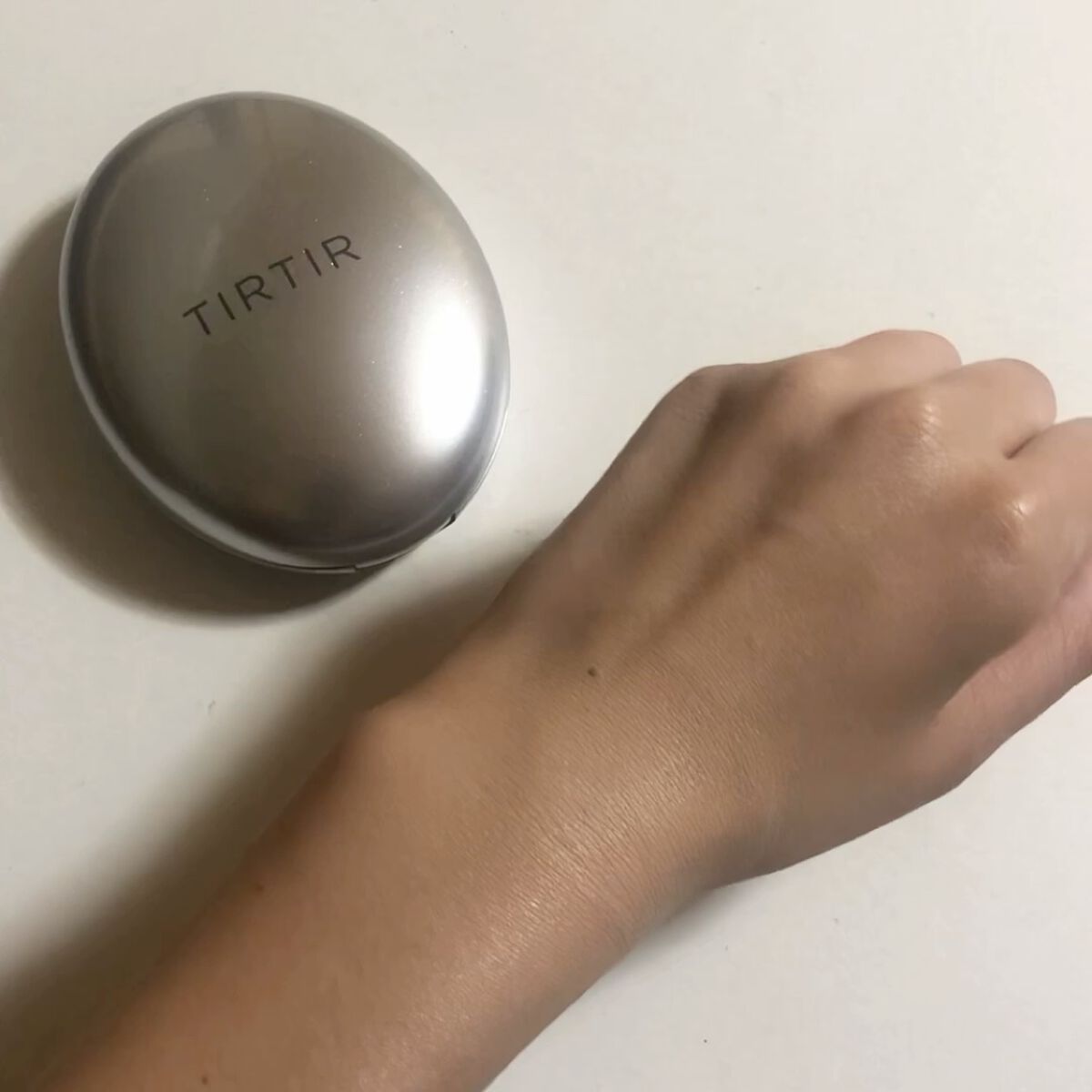 マスクフィットオーラクッション/TIRTIR(ティルティル)/クッションファンデーションの動画クチコミ4つ目