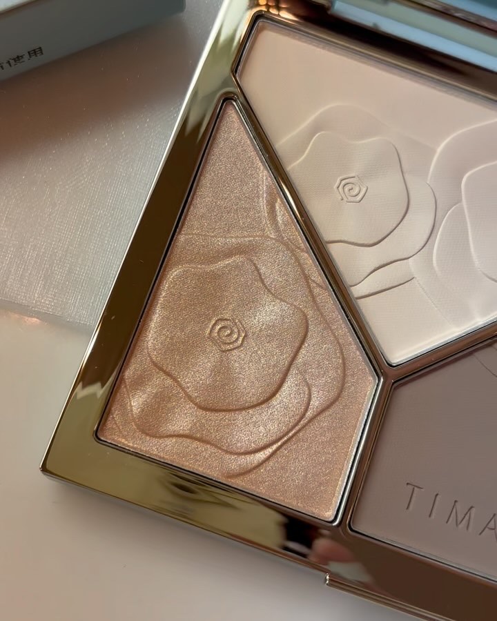 ハイライトシェーディングパレット/TIMAGE/パウダーハイライトを使ったクチコミ（2枚目）