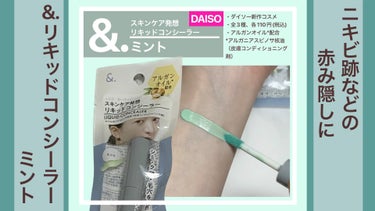 ＆.リキッドコンシーラー/DAISO/リキッドコンシーラーの動画クチコミ2つ目