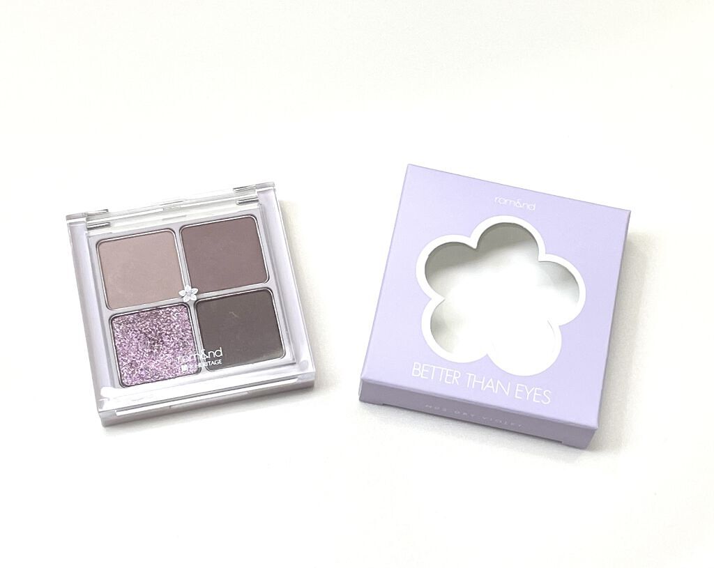 ベターザンアイズ/rom&nd/アイシャドウパレットを使ったクチコミ（1枚目）
