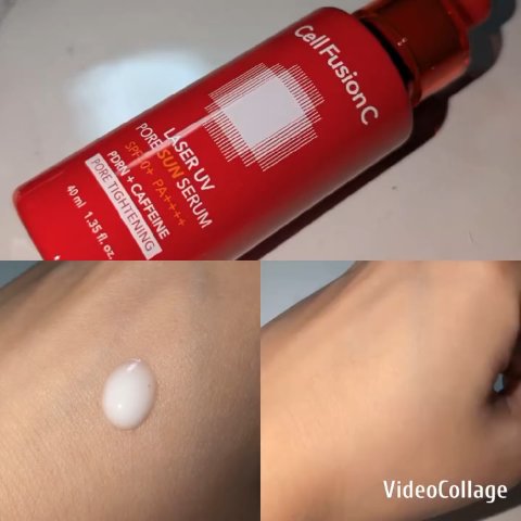 Cell Fusion C レーザーUVポアサンセラム/Cell Fusion C(セルフュージョンシー)/日焼け止めローションを使ったクチコミ（2枚目）