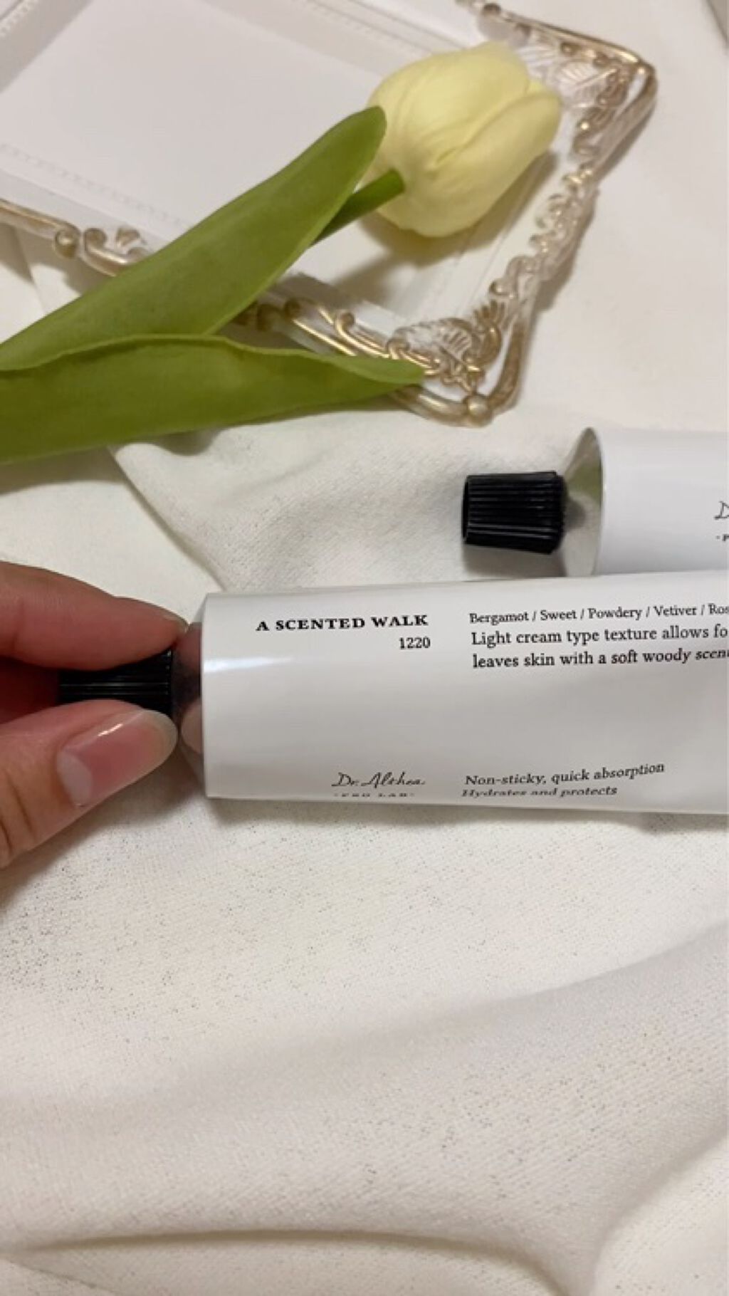 センティッドデイリーハンドクリーム /Dr.Althea/ハンドクリームを使ったクチコミ（3枚目）