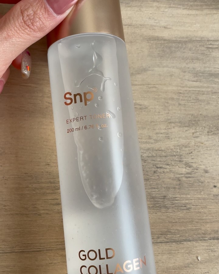 ゴールドコラーゲンエキスパートトナー/SNP/化粧水を使ったクチコミ（3枚目）