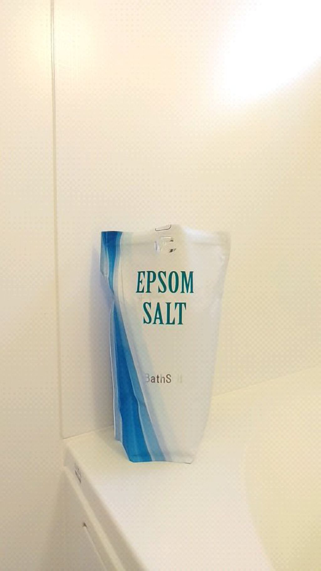 Epsom Salt (エプソムソルト) 国産(岡山県産)/EARTH CONSCIOUS (アースコンシャス)/無機塩系入浴剤を使ったクチコミ（1枚目）
