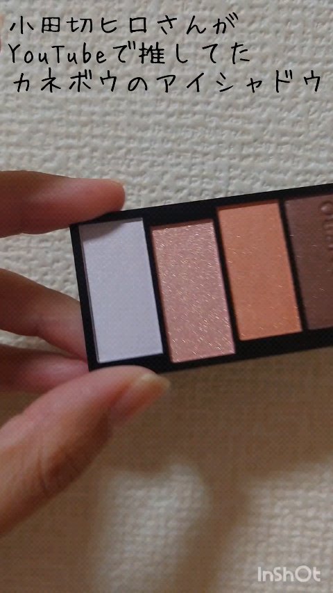 カラードシャドウ/KANEBO/アイシャドウパレットの動画クチコミ5つ目