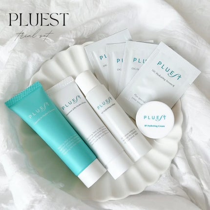 集中トライアル 3点セット/PLUEST/スキンケアキットを使ったクチコミ(1枚目)