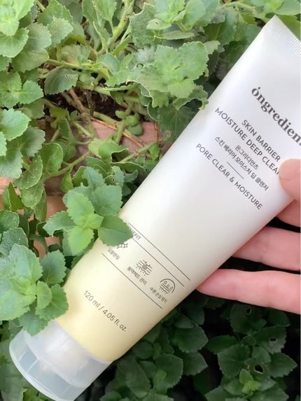 スキンバリアモイスチャーディープクレンザー /Ongredients/洗顔フォームを使ったクチコミ(3枚目)