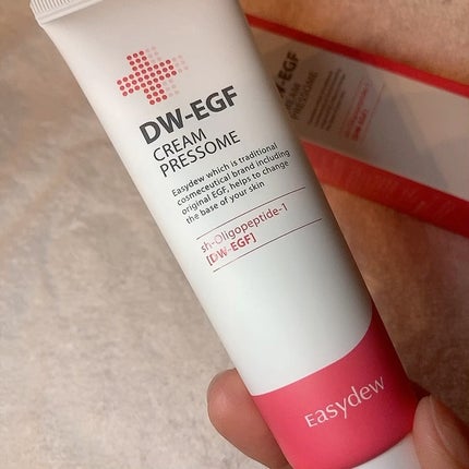 DW-EGF CREAM PRESSOME/Easydew/フェイスクリームの人気ショート動画