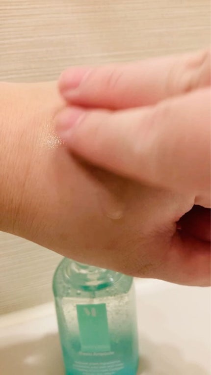 ウォータリッシュベーシスアンプル/MINT FACTORY/美容液を使ったクチコミ(3枚目)