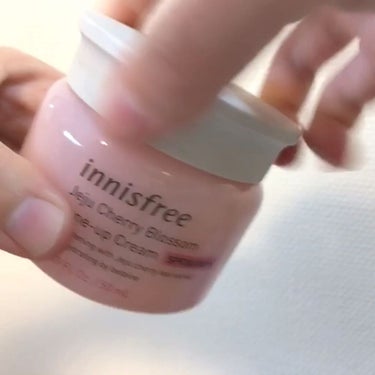 チェリーブロッサム トーンアップ クリーム UV/innisfree/フェイスクリームを使ったクチコミ（3枚目）