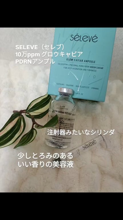 グロウキャビアアンプル/SELEVE/美容液の人気ショート動画
