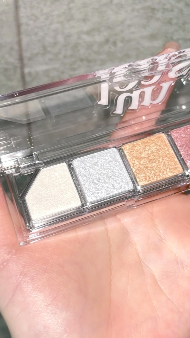 Mood Shower Face Palette/unleashia/パウダーハイライトの動画クチコミ1つ目