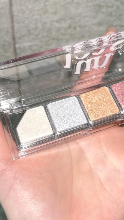 Mood Shower Face Palette/unleashia/パウダーハイライトの人気ショート動画