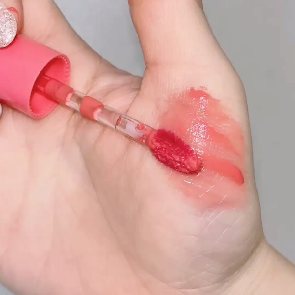 グラスティントシロップ/キャンメイク/リップティントの動画クチコミ4つ目