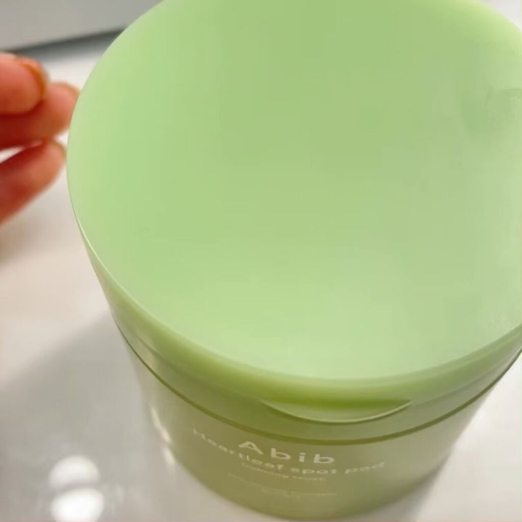 ドクダミカーミングタッチスポットパッド/Abib /トナーパッドを使ったクチコミ（3枚目）