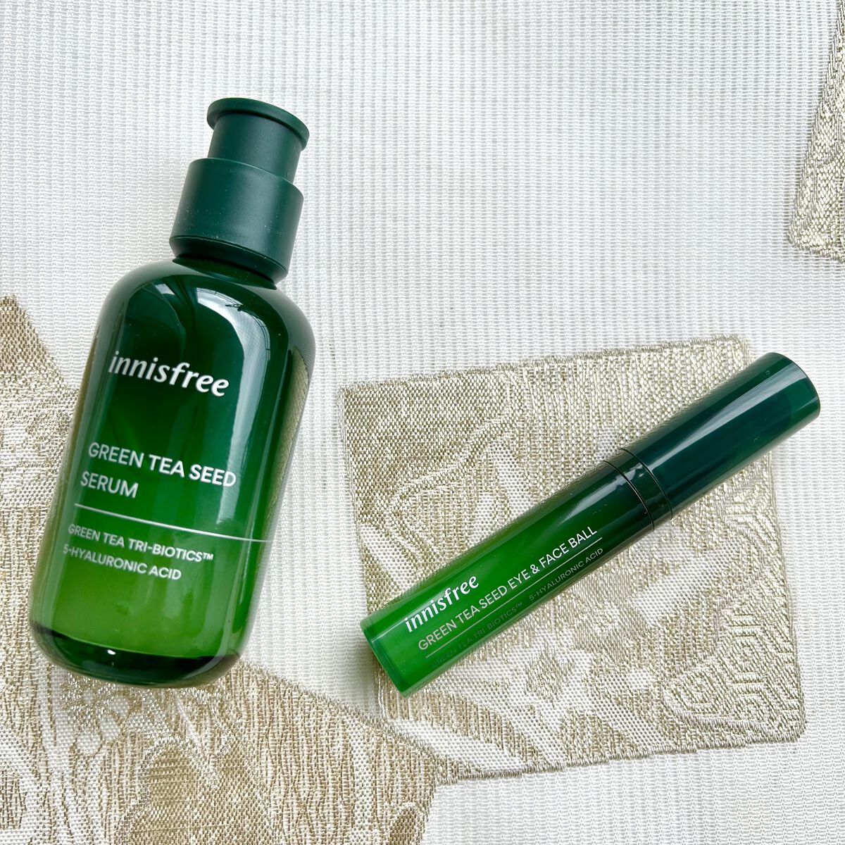 グリーンティーシード モイスト アイ＆フェイスボール/innisfree/美容液の人気ショート動画