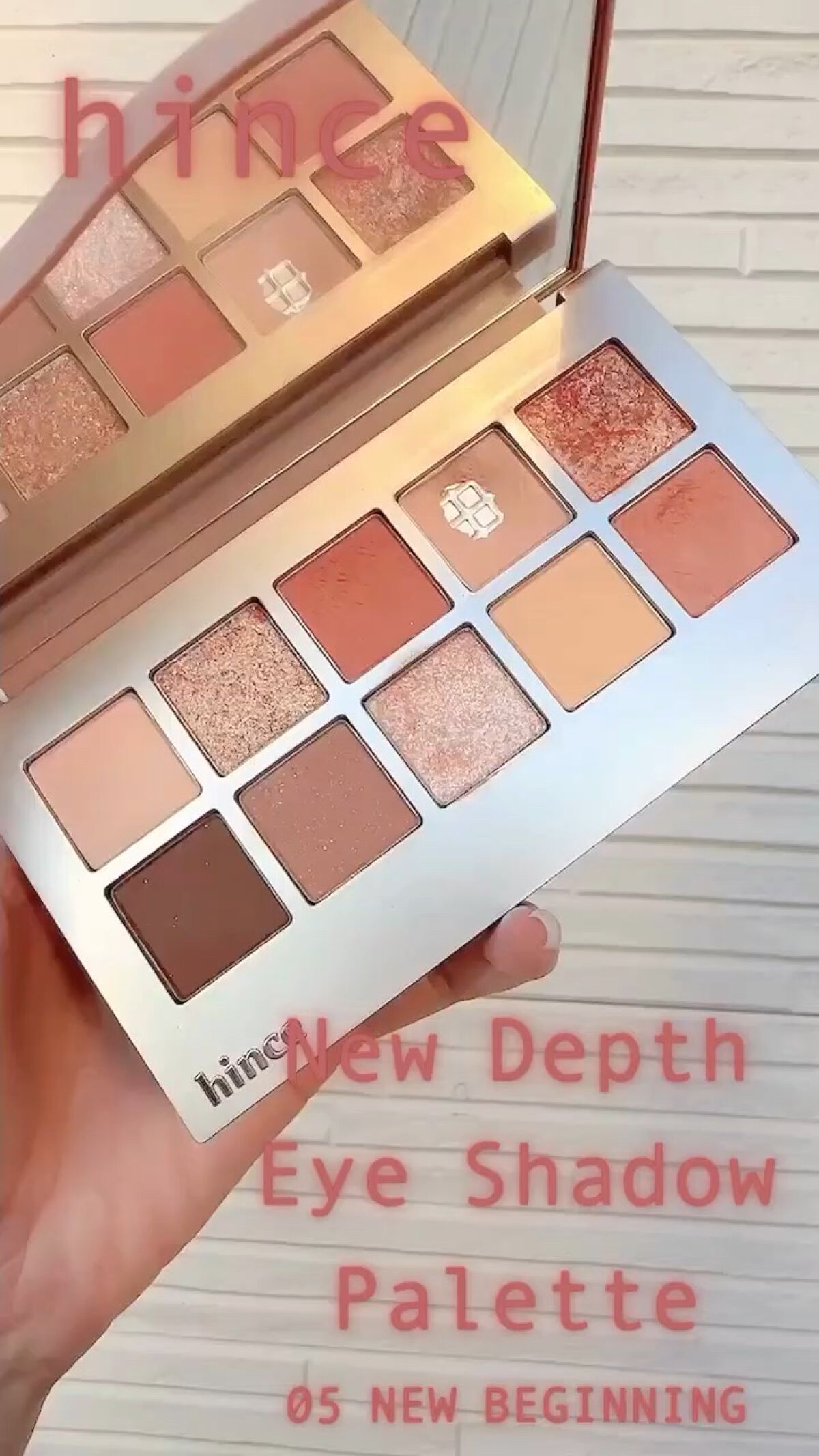 ニューデップスアイシャドウパレット/hince/アイシャドウパレットを使ったクチコミ（1枚目）