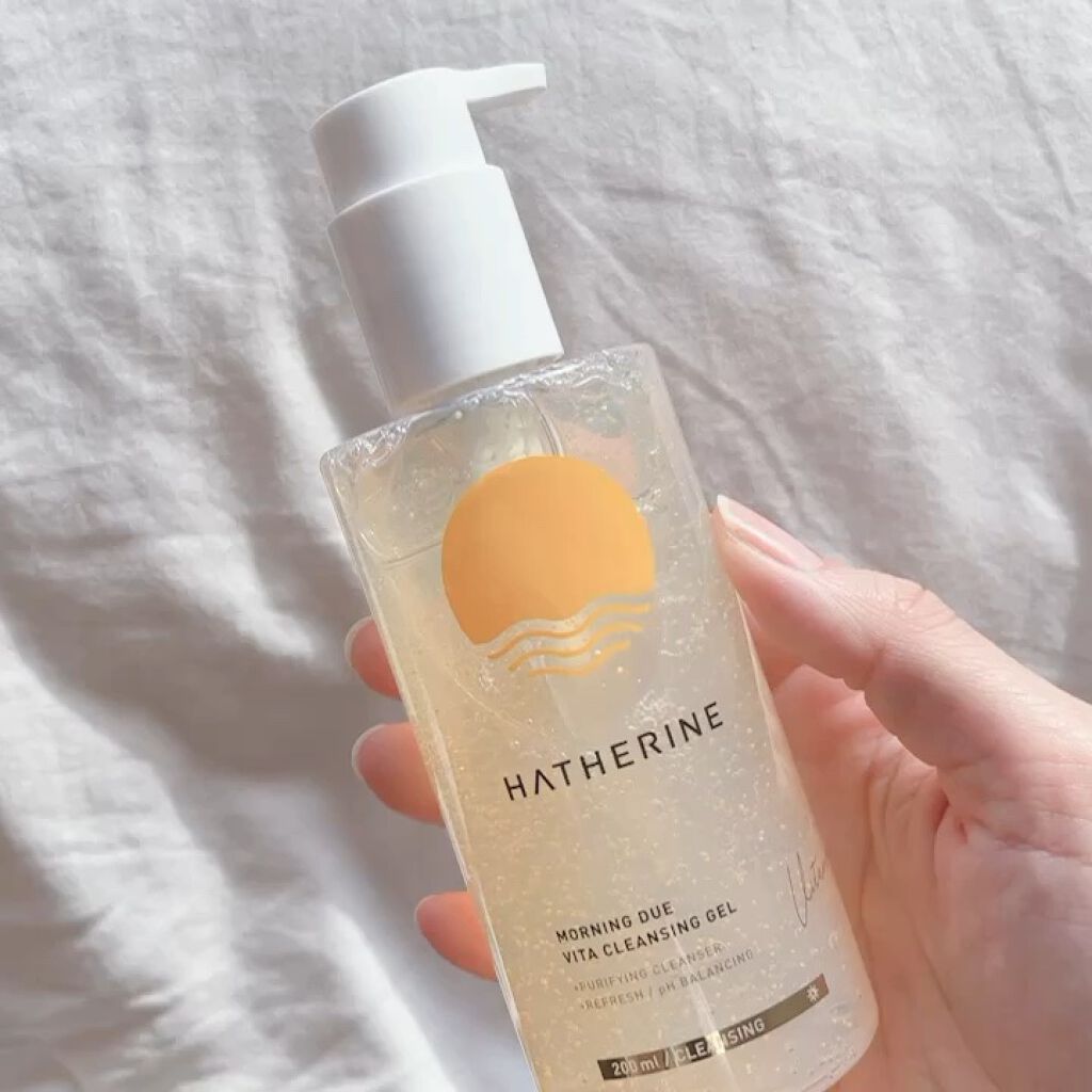 モーニングデュー ビタクレンジングジェル/HATHERINE/クレンジングジェルの動画クチコミ1つ目