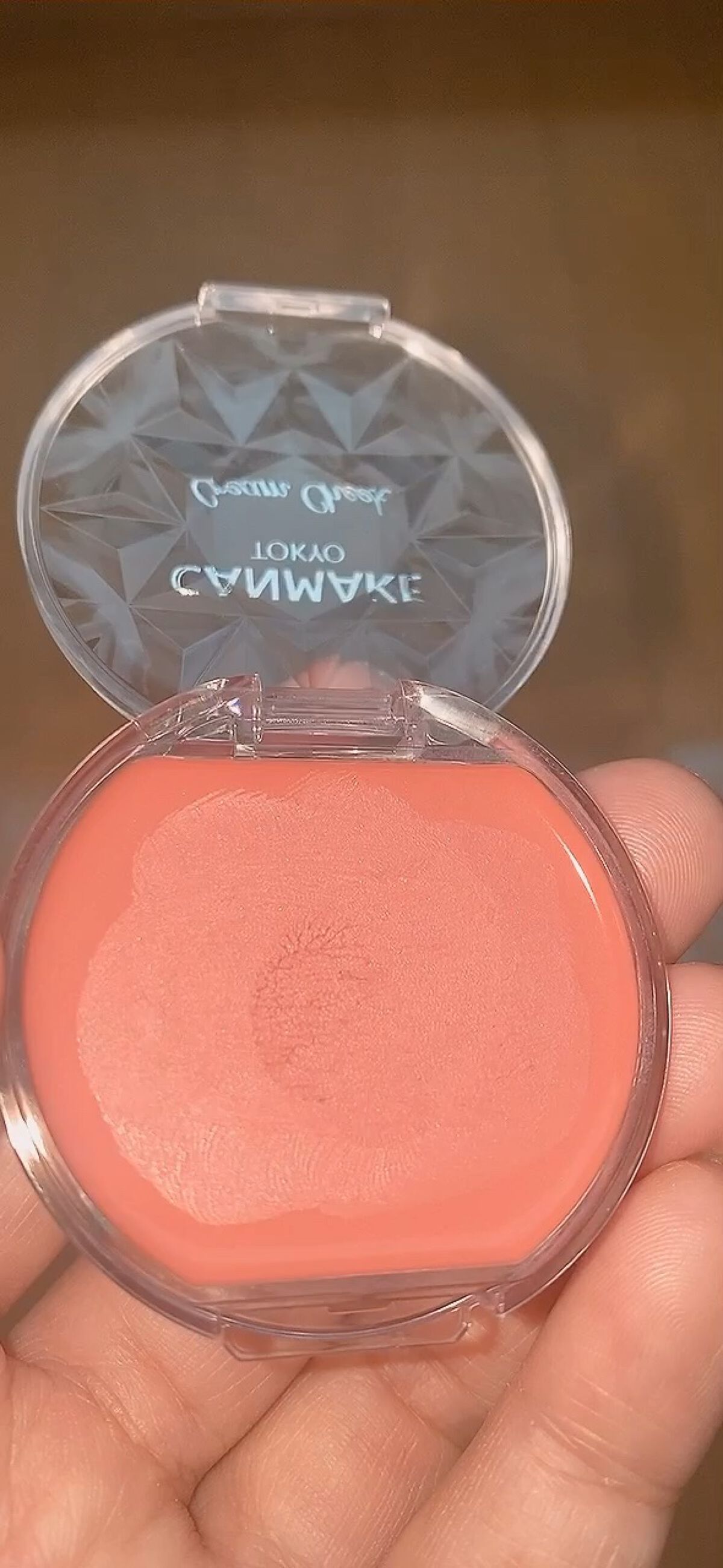 クリームチーク/キャンメイク/ジェル・クリームチークの動画クチコミ5つ目