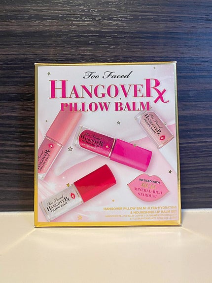 トゥーフェイスドハングオーバーピローバームリップトリートメントセット/Too Faced/リップケアを使ったクチコミ(1枚目)