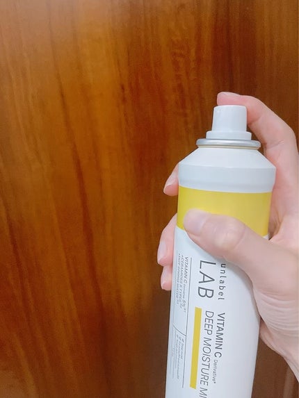 アンレーベル V ディープモイスチャーミスト/unlabel/ミスト状化粧水を使ったクチコミ(3枚目)