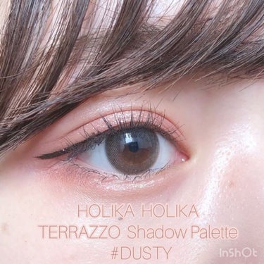 TERRAZZO Shadow palette/HOLIKA HOLIKA/アイシャドウパレットを使ったクチコミ（1枚目）