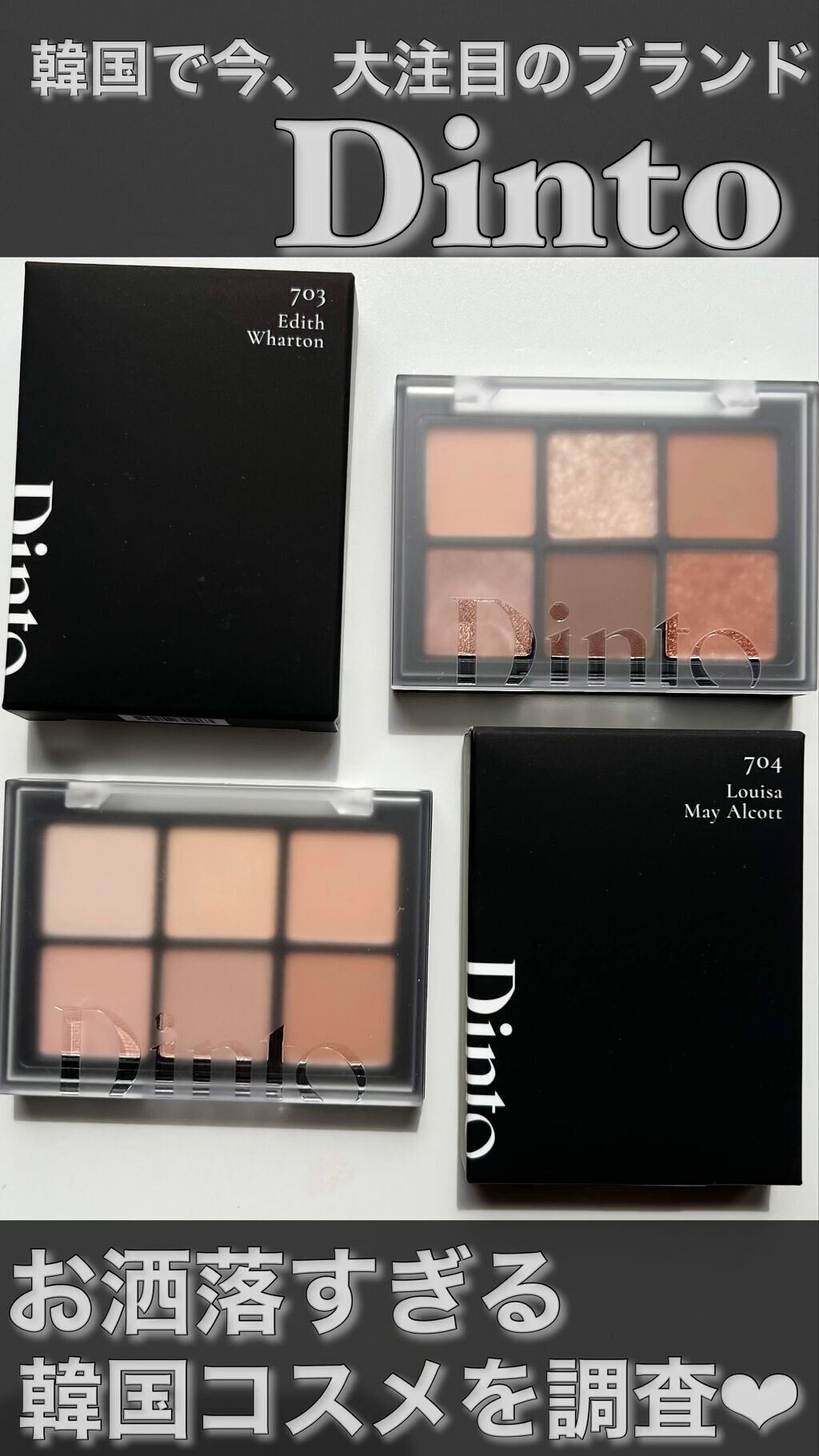 ブラーフィニシュシャドウパレット/Dinto/アイシャドウパレットの人気ショート動画