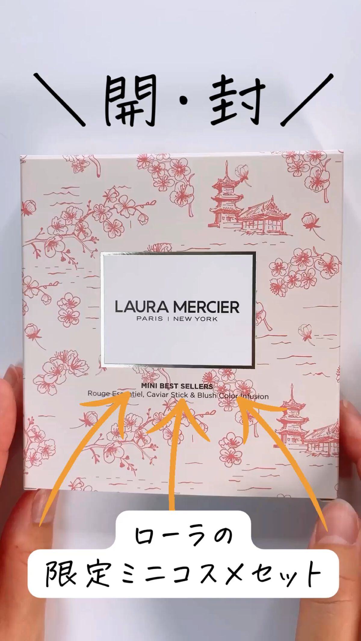 プティ コレクシオン ベストカラー/ローラ メルシエ/メイクアップキットの動画クチコミ2つ目