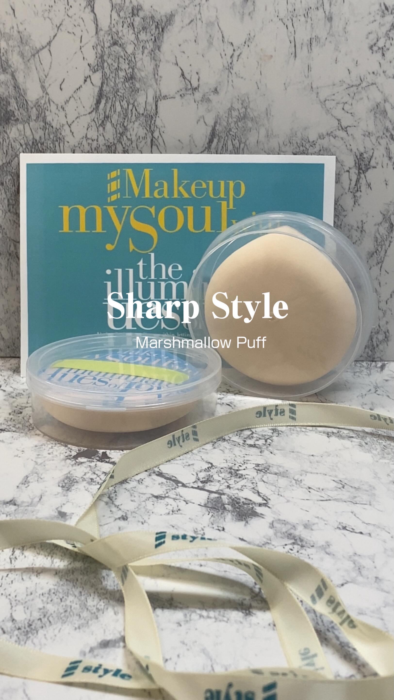 マシュマロパフ/シャープスタイル/パフ・スポンジを使ったクチコミ（1枚目）