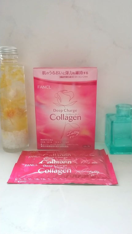 ディープチャージ  コラーゲン スティックゼリー/ファンケル/美容サプリメントを使ったクチコミ(4枚目)