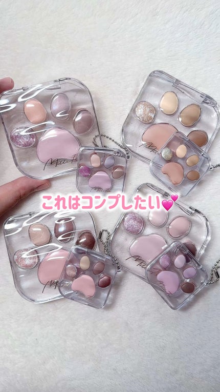 ミャオパウズアイシャドウパレット/MilleFée/アイシャドウパレットの人気ショート動画