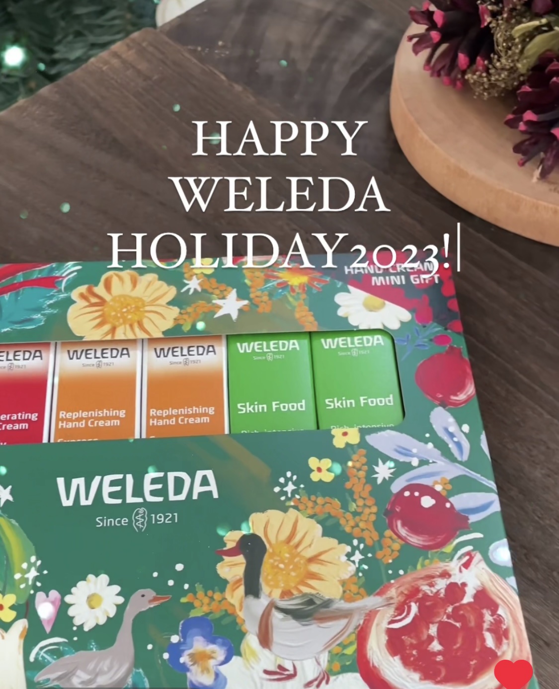 スキンフード /WELEDA/ボディクリームの動画クチコミ1つ目