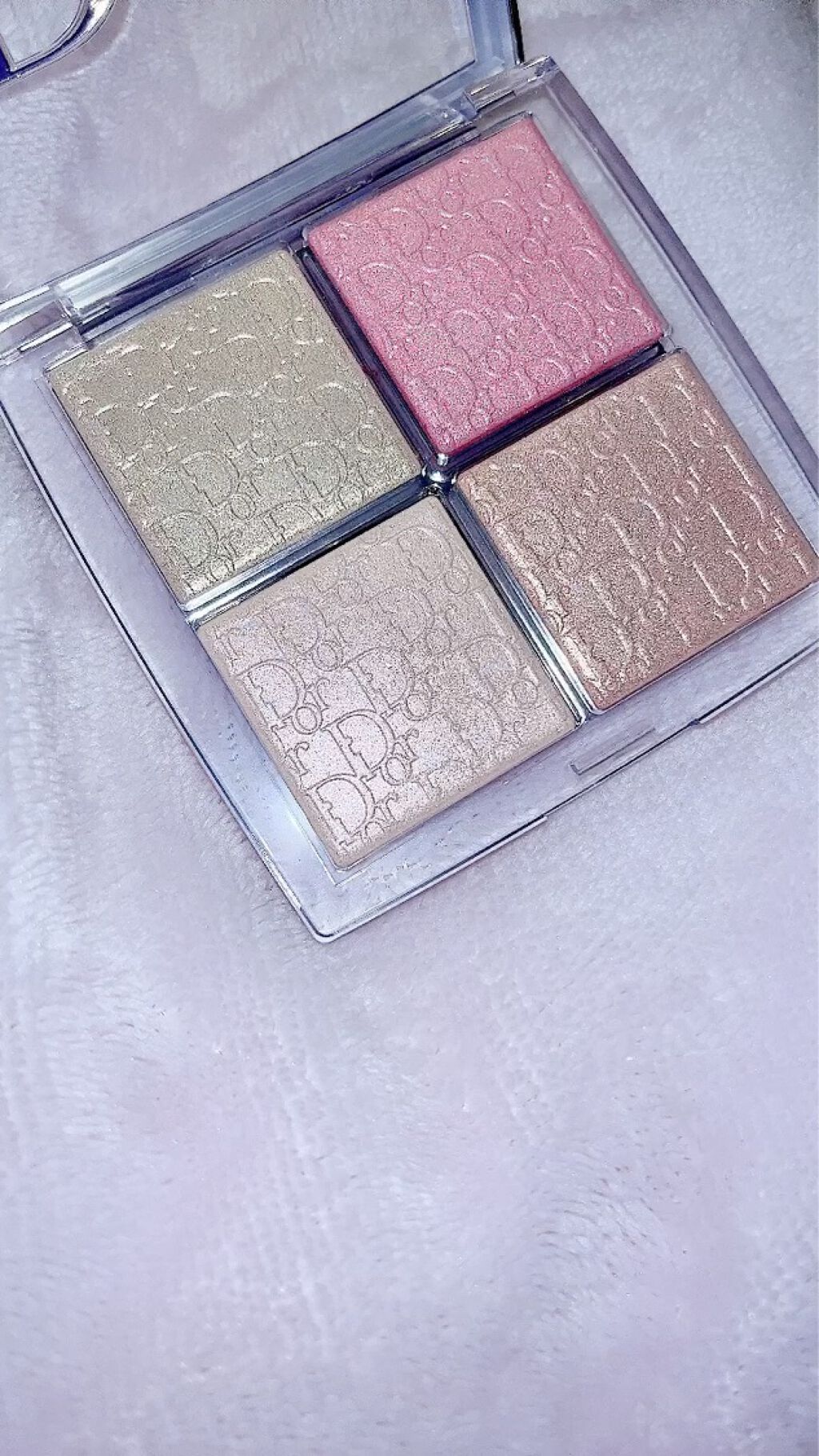 ディオール バックステージ フェイス グロウ パレット/Dior/ハイライトを使ったクチコミ（3枚目）