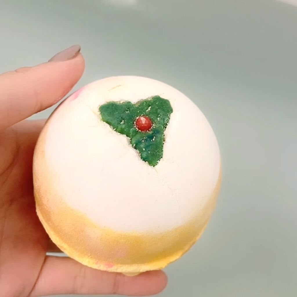 ゴールデンプディング（バスボム）/ラッシュ/入浴剤を使ったクチコミ（3枚目）