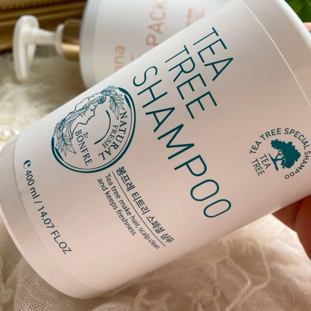 BONFRE Henna Clinic HAIR PACK/NICHIRICH/洗い流すヘアトリートメントを使ったクチコミ（2枚目）