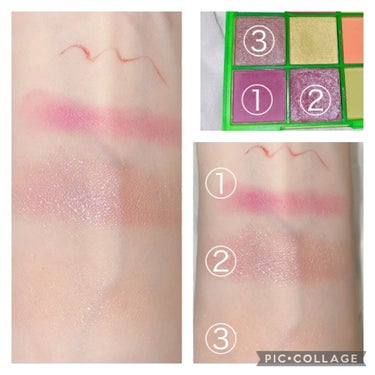 UR GLAM　BLOOMING EYE COLOR PALETTE/U R GLAM/アイシャドウパレットを使ったクチコミ（2枚目）