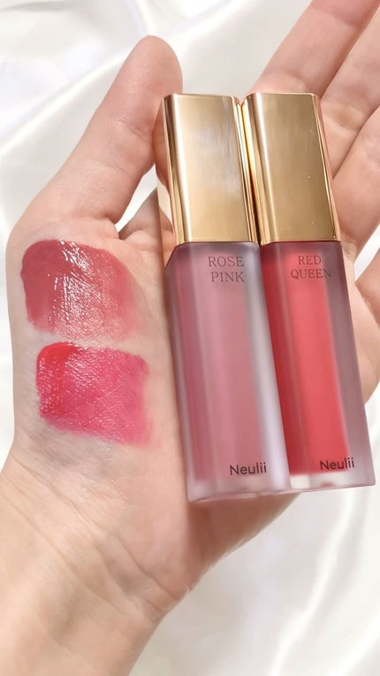 ナチュラルフィクシングベルベットティント/Neulii/リップティントの人気ショート動画