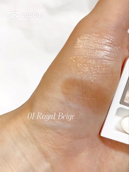 ライティングアップアイシャドウ/CEZANNE/アイシャドウを使ったクチコミ(2枚目)