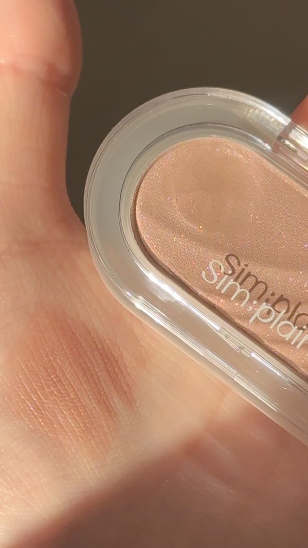 グリームオンチーク/Sim;plain/ジェル・クリームチークを使ったクチコミ（3枚目）