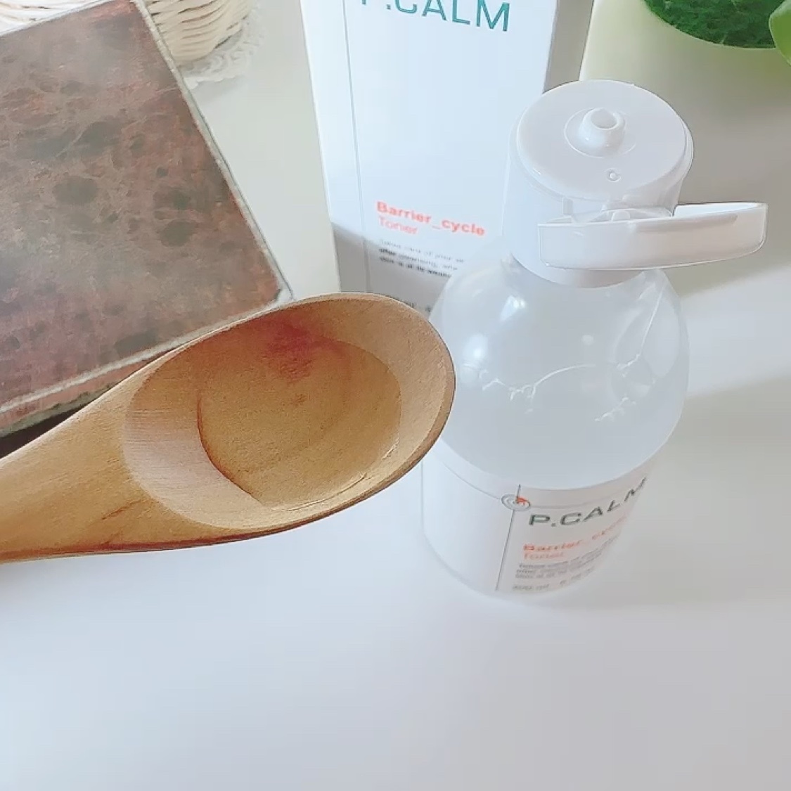 バリアサイクルトナー/P.CALM/化粧水を使ったクチコミ（3枚目）