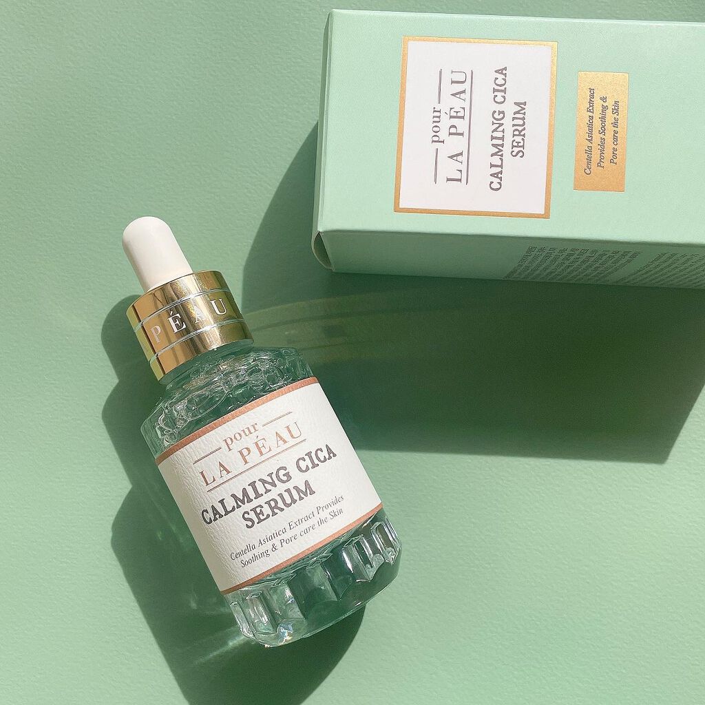 CALMING CICA SERUM/pour LA PEAU/美容液を使ったクチコミ（1枚目）