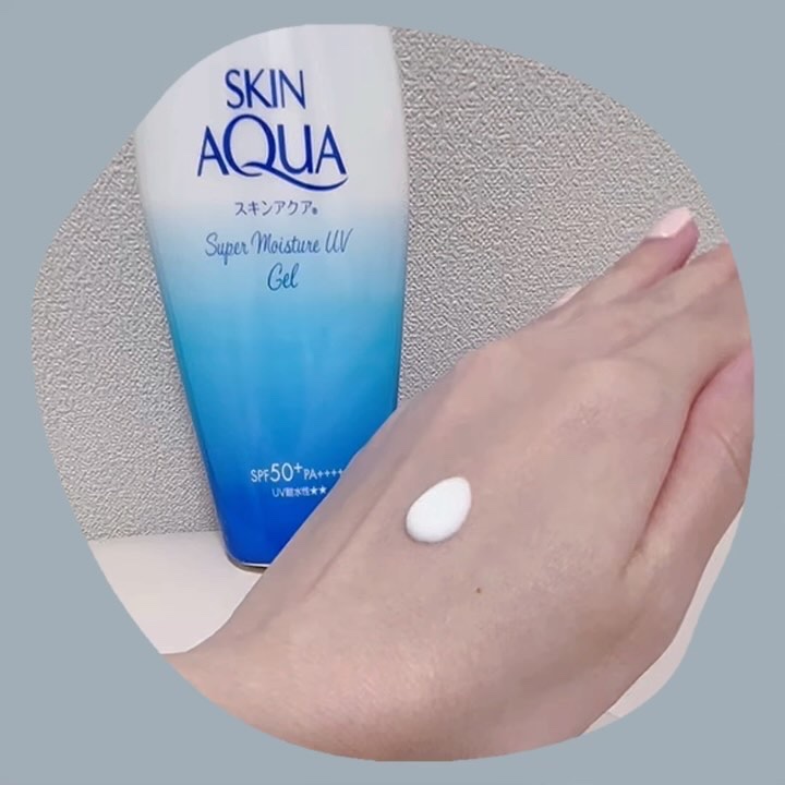 スキンアクア スーパーモイスチャージェル/スキンアクア/日焼け止めジェルを使ったクチコミ（3枚目）