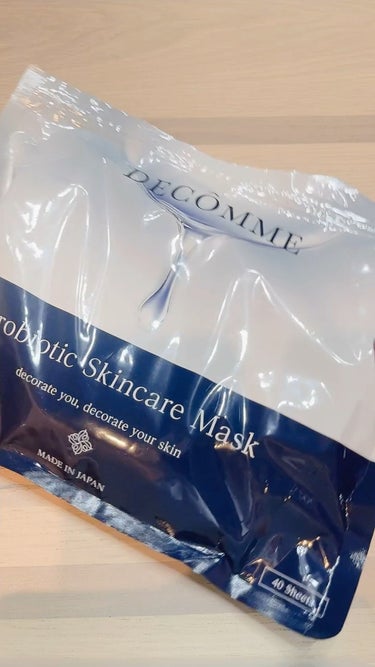 プロバイオティック スキンケア マスク/DECÔMME/シートマスク・パックを使ったクチコミ（1枚目）